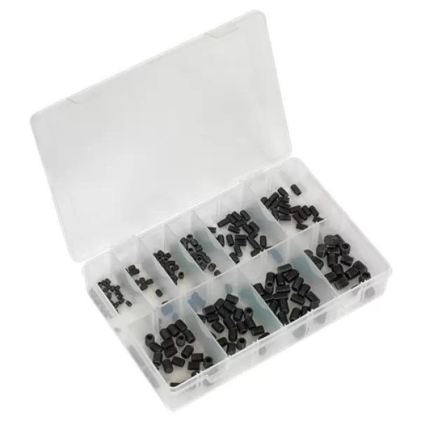 Image of Genuine SEALEY AB045GS Grub Screw Assortment 250pc M4-M10 DIN 916 Metric