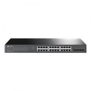 Image of TP LINK JetStream TL-SG2428P Switch - Smart - 24x 10/100/1000 (PoE+) + 4x SFP PoE+ (250 W)