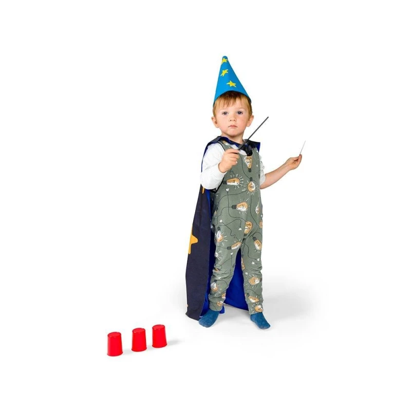 Image of Bigjigs Toys Magicians Dress Up and Kit Dark Navy