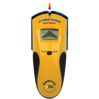Image of Stud Finder Stud Sensor Wall Floor Ceiling Pipe Wire Detector L50 - Zircon