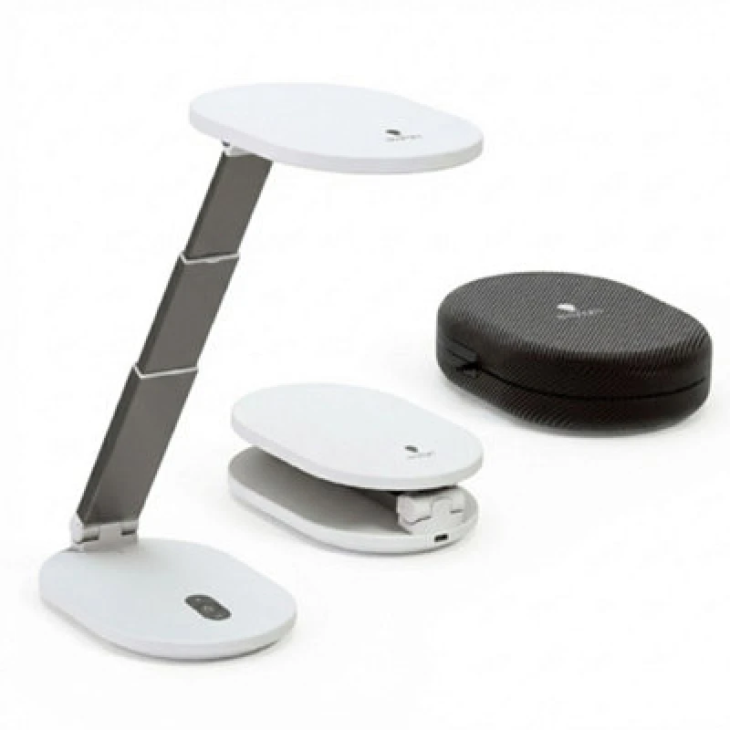 Image of Daylight Foldi Go Portable Rechargeable LED Desk Lamp With 4-Step Dimmer