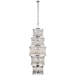 Image of Kichler Piper Chandeliers Polished Chrome