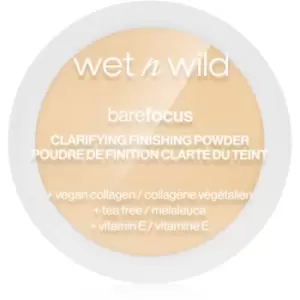 Image of Wet n Wild Bare Focus Clarifying Finishing Powder Mattifying Powder Shade Fair/Light 7,8 g