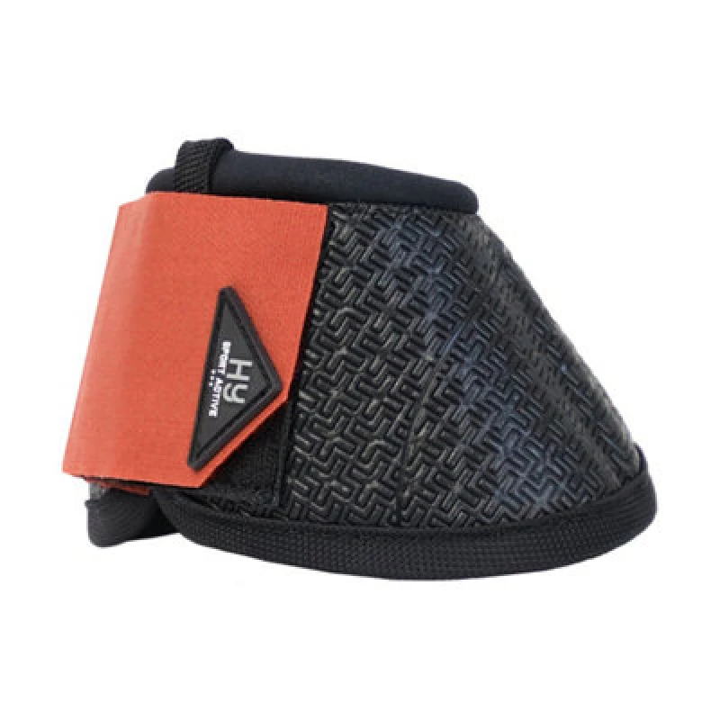 Image of Hy Sport Active Horse Overreach Boots Terracotta Orange (M)