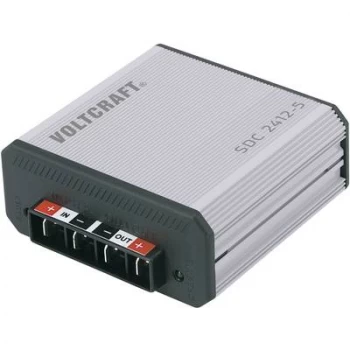 Image of VOLTCRAFT SDC 2412-5 DC/DC converter 24 V DC - 13.8 V DC/7 A 70 W