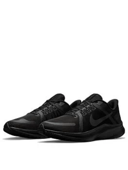 Image of Nike Quest 4 - Black/Grey, Size 7, Men