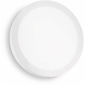 Image of Ideal Lux Universal - LED 1 Light Indoor Large Flush Light White