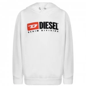 Image of Diesel Junior Boys Division OTH Hoodie - White K100