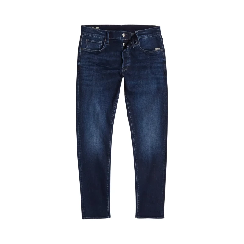 Image of G-Star Slim jeans G-Star 3301 Bleu Male 33x32