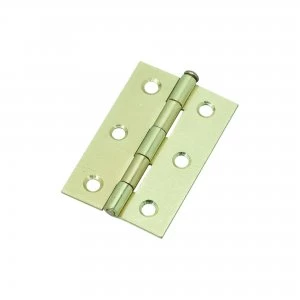 Image of Wickes Loose Pin Butt Hinge - Brass 76mm Pack of 2
