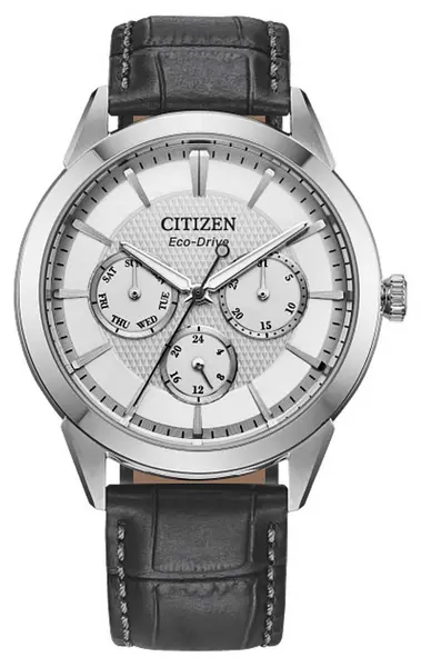 Image of Citizen BU2110-01A Mens Eco-Drive (40mm) Silver Dial / Grey Watch