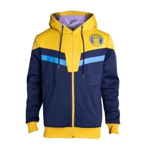 Image of Marvel Comics - Thanos Outfit Mens Medium Hoodie - Blue/Yellow