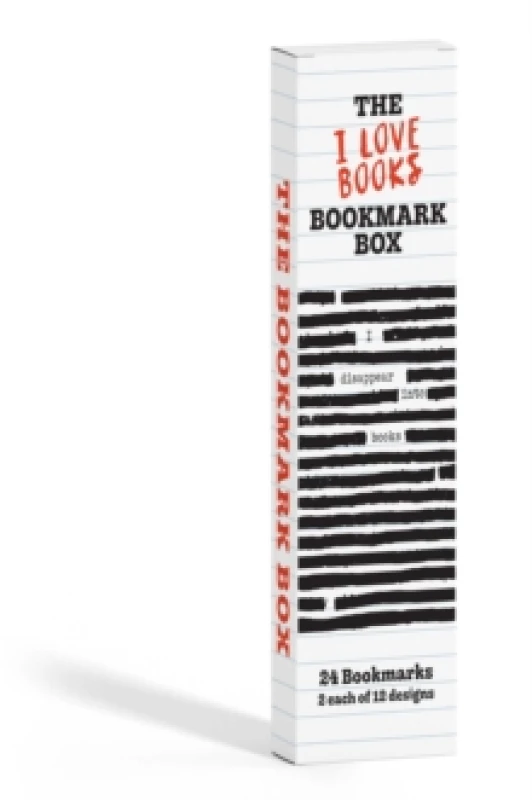 Image of I Love Books Bookmark Box Other printed item