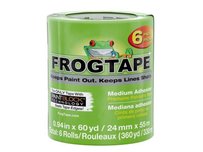Image of Shurtape 240659 Frogtape Multi Surface Masking Tape 24mm X 55M 6 Pack Shu240659
