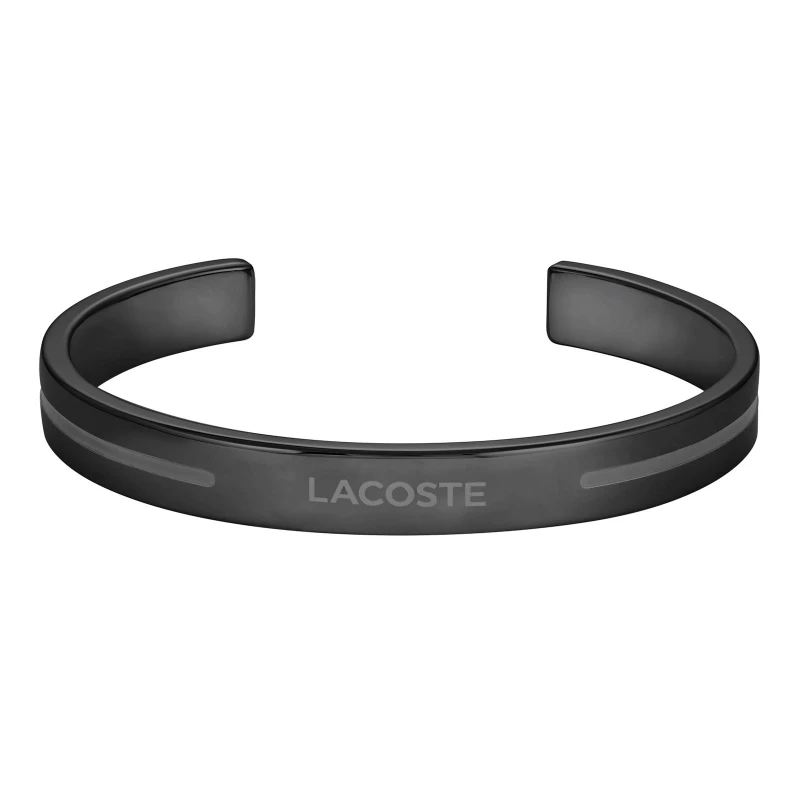 Image of Lacoste 2040528 ADVENTURER stainless steel Black lacoste Jewellery