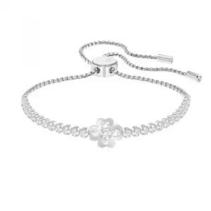 Image of Ladies Swarovski Silver Plated Subtle Bracelet