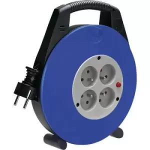 Image of Brennenstuhl 1104464 Cable reel 10.00 m Black France plug