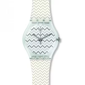 Image of Unisex Swatch Wavey Dots Watch