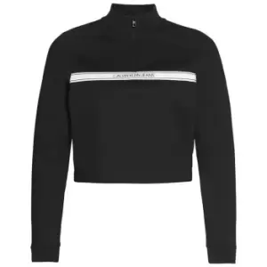 Image of Calvin Klein Jeans Milano Tape Sweater - Black