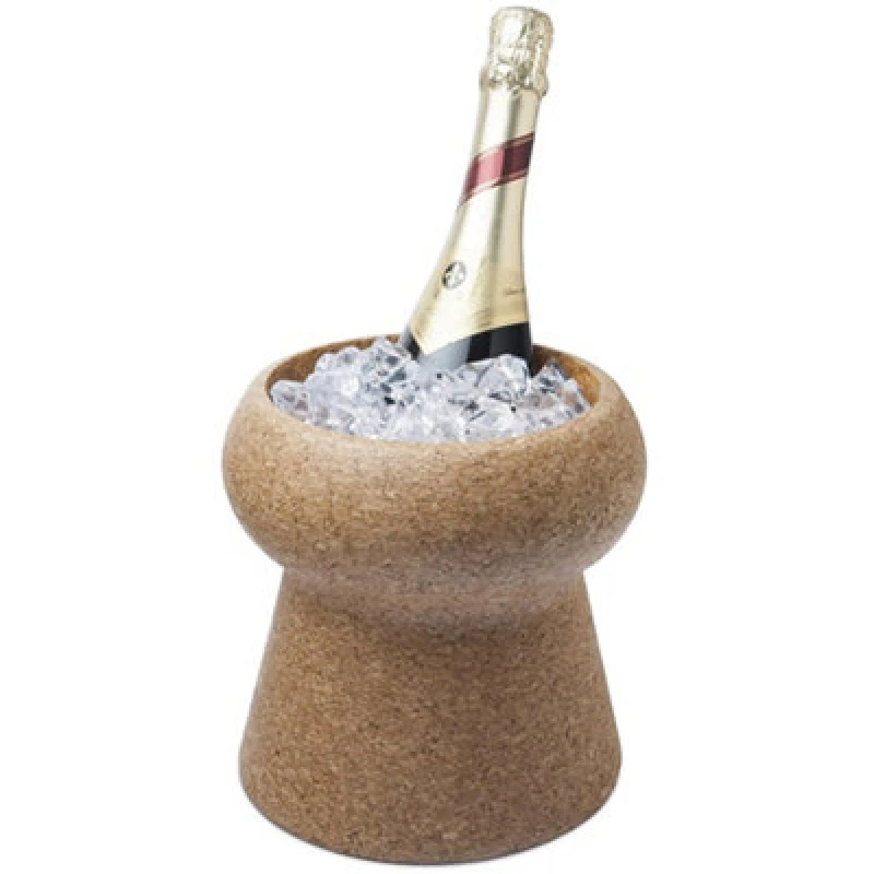 Image of Final Touch Champagne & Wine Cork Beverage Bin 2.25 Litre Brown unisex