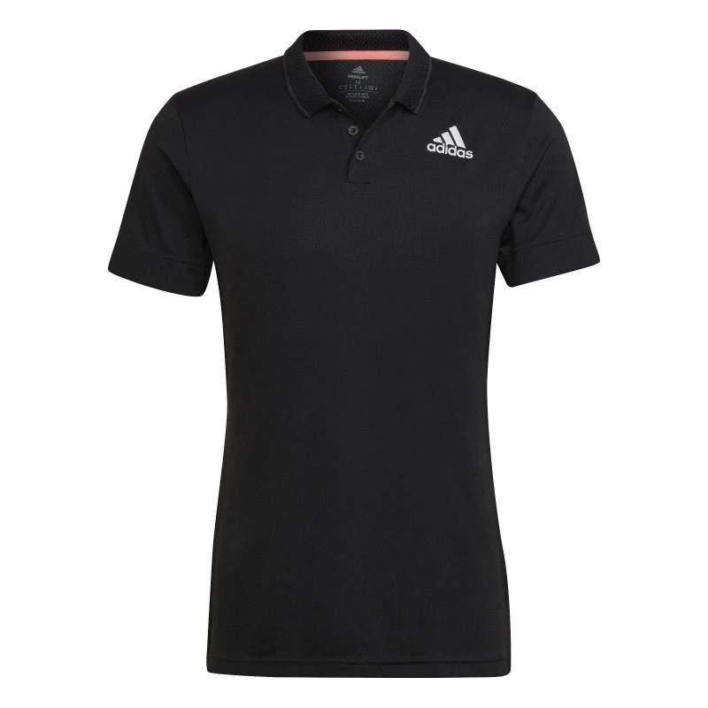 Image of adidas Tennis Freelift Polo Shirt Mens - Black S