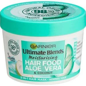 Image of Garnier Ultimate Blends Hair Food Aloe 3 in 1 Mask 390ml