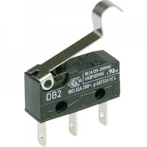 Image of Cherry Switches Microswitch DB2C B1SC 250 V AC 10 A 1 x OnOn momentary