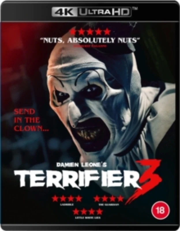 Image of Terrifier 3 Bluray 5061049330225