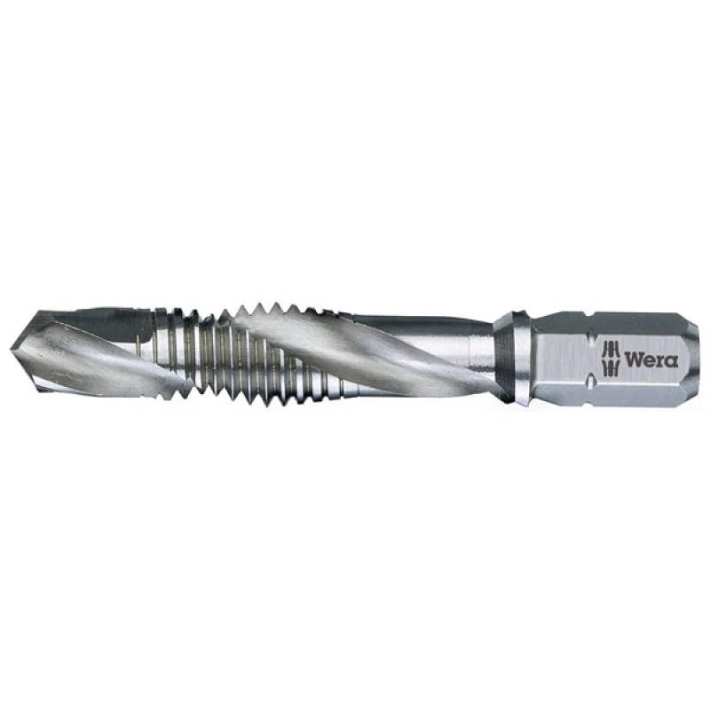 Image of Wera 847 Hex Shank Tapping Drill Bit 847 HSS Diameter: 3.3mm