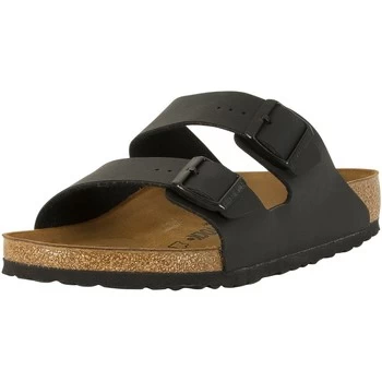 Image of Birkenstock Arizona Birko-Flor Sandals mens Mules / Casual Shoes in Black