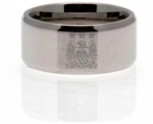 Image of Stainless Steel Man City Ring - Size U