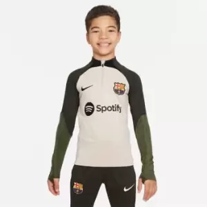 Image of Nike Barcelona Drill Top 2023 2023 Juniors - Brown