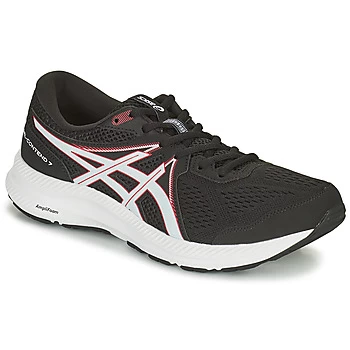 Image of Asics GEL CONTEND 7 mens Running Trainers in Black,7,8.5,7.5,9,10