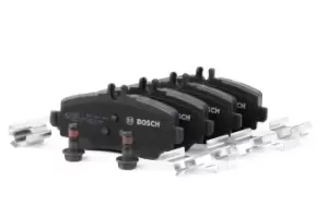 Image of Bosch Brake pad set 0 986 424 469 Brake pads,Brake pad set, disc brake MERCEDES-BENZ,A-Klasse (W168),VANEO (414)