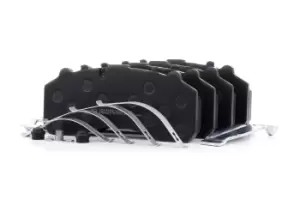 Image of RIDEX Brake pad set 402B0756 Brake pads,Brake pad set, disc brake MERCEDES-BENZ,IVECO,DAF,CITARO (O 530),ECONIC,TOURISMO (O 350),TRAVEGO (O 580)