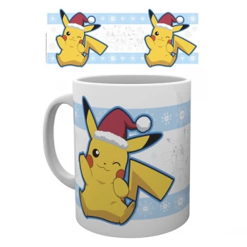 Image of Pokemon - Pikachu Santa Mug