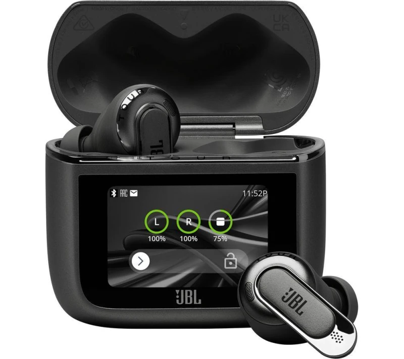 Image of JBL Tour Pro 3 Wireless Bluetooth Noise Cancelling Earbuds - Black 1200130013836