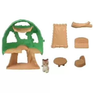 Image of Sylvanian Families Girls Baby Tree House, Wood