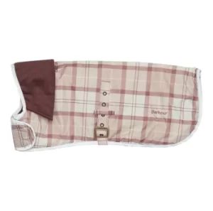 Image of Barbour Wetherham Tartan Dog Coat Dewberry Small