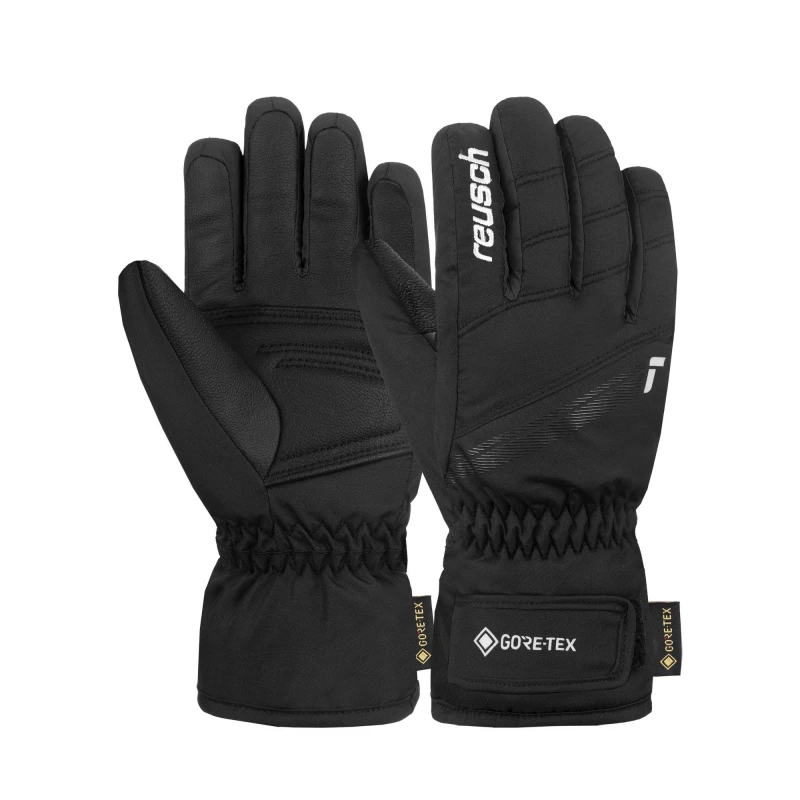 Image of Reusch Tommy Gore-Tex Ski Gloves Black unisex Large Jnr