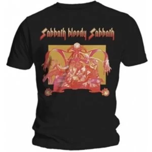 Image of Black Sabbath Sabbath Bloody Sabbath Blk T Shirt: Medium