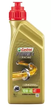 Image of Power 1 Racing 4T - 4 Stroke - 10W-40 - Fully Synthetic - 1 Litre 14E94A Castrol