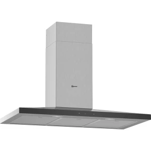 Image of Neff D94QFM1N0B 90cm Chimney Cooker Hood