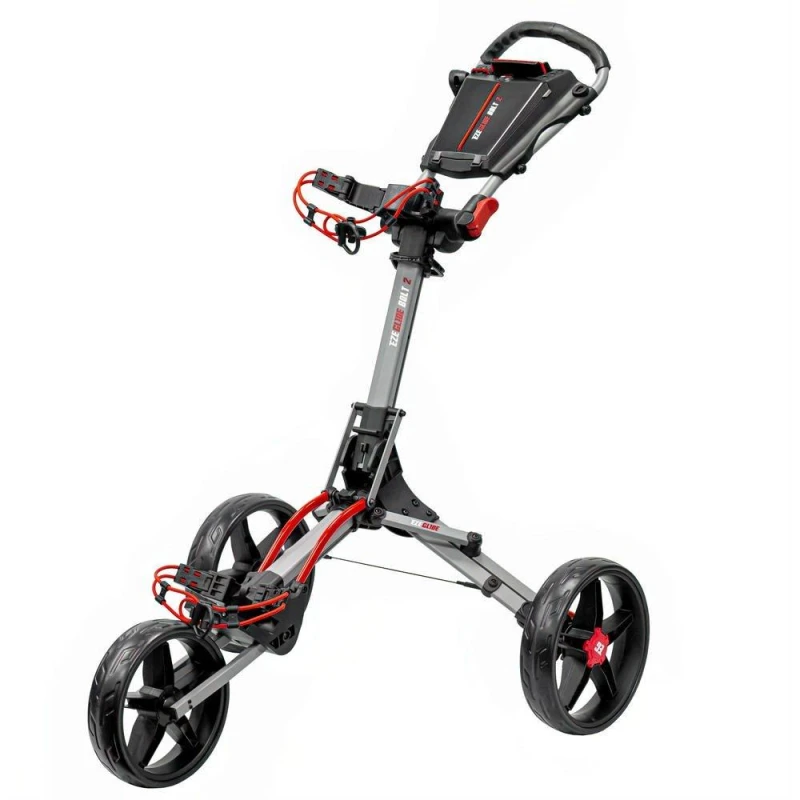 Image of EzeGlide Ezeglide Bolt 2 + Easy Opening Trolley Grey/Red unisex One size