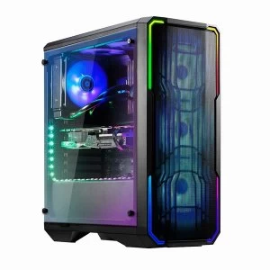 Image of Bitfenix Enso Mesh Midi Tower RGB Gaming Case - Black Tempered Glass