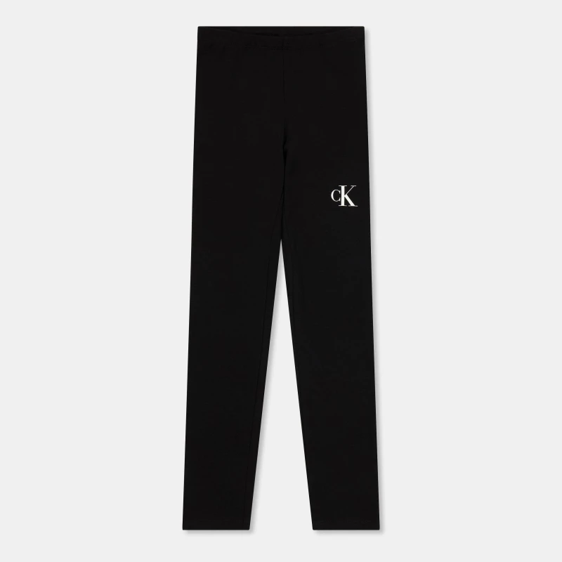 Image of Calvin Klein Jeans Kids Logo Leggings CK Black BEH female 14Y