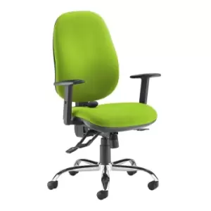 Image of Dams MTO Jota Ergo 24HR Ergonomic Asynchro Task Chair - Belize Red