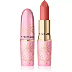 Image of MAC Cosmetics Bubbles & Bows Lustreglass Lipstick Lipstick Shade These Lips Are Expensive 3 g