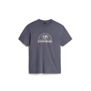 Image of Napapijri S-Macas T-Shirt Mens - Blue
