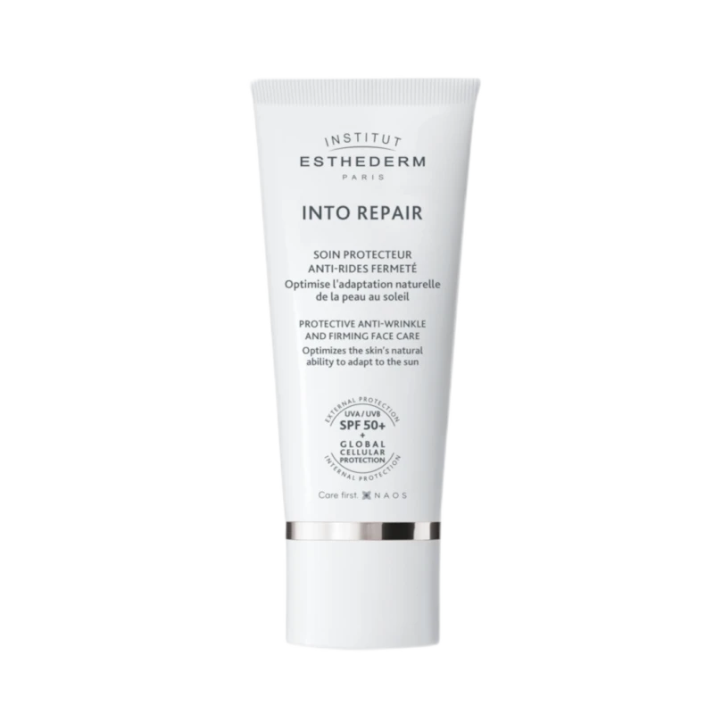 Image of Institut Esthederm Into Repair Protective Anti Wrinkle Face Care SPF50+ 50ml